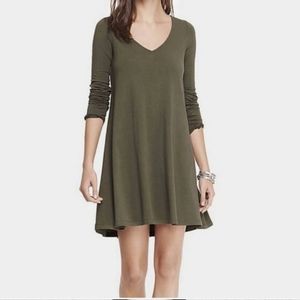 NWT Express long sleeve t shirt dress